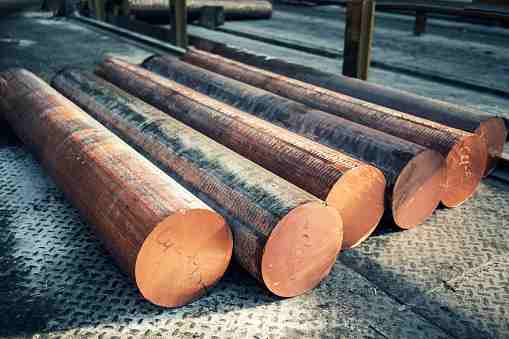 Copper rod